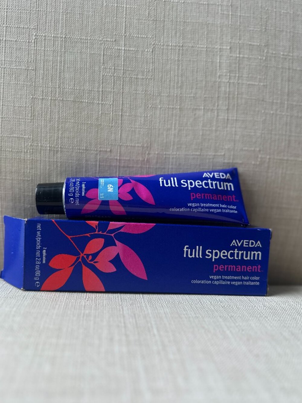 Aveda 6N Full Spectrum Permanent Vegan Treatment Creme Hair Color 2.8oz